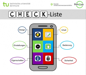 Darstellung der Rehapp-Quality Checkliste